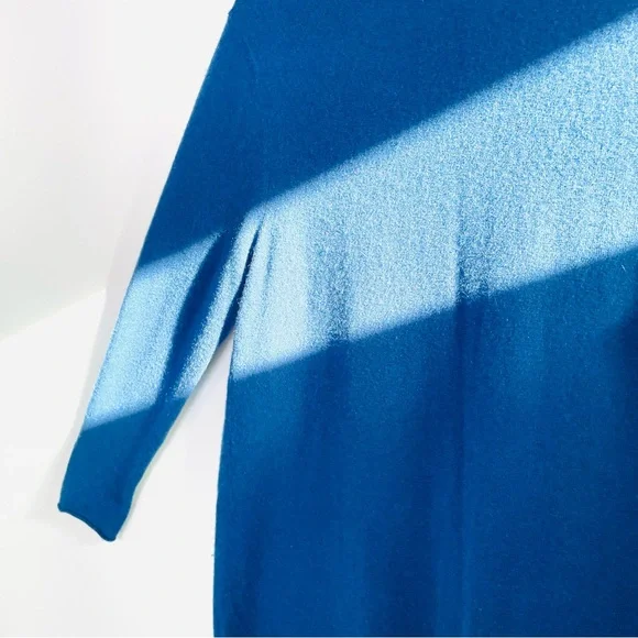 Minimalist | J McLaughlin 100% Cashmere Cardigan | Deep Blue Long Duster | XL - Picture 11 of 16